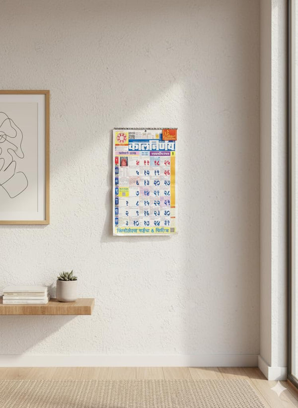 Achleshwar Jyotish bhaskar Kalnirnay Marathi Calender 2026