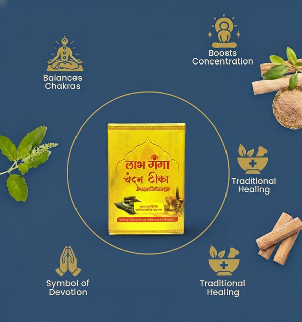 Labhganga Chandan Tika | Wet Tilak Paste