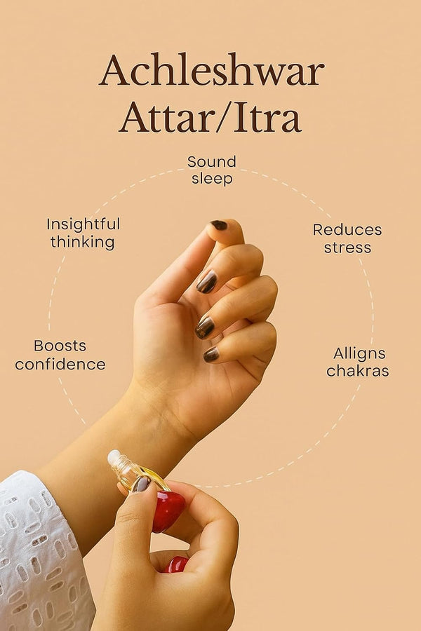 Achleshwar Pure Kewda Attar/Itra for God with Long Lasting Natural Fragrance – Alcohol-Free