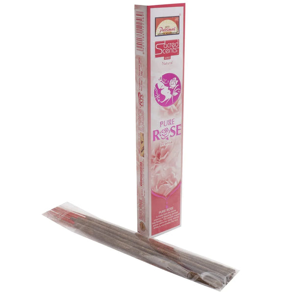 Parimal Pure Rose (Gulab) Dhoop Sticks – Bamboo Incense for Pooja & Meditation – Achleshwar - Achleshwar