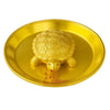 Vastu Feng Shui Brass Tortoise with Plate - Achleshwar