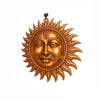 Achleshwar Surya Dev Copper Wall Hanging – Sun Face Statue for Home Entrance & Office Decor | Vastu Puja Figurine for Positivity & Prosperity | Copper Sun God Wall Art 12 cm