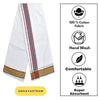 Pure cotton special dhoti set White colour along angvastra - Achleshwar