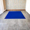 Navy Blue Woolen Pooja Aasan