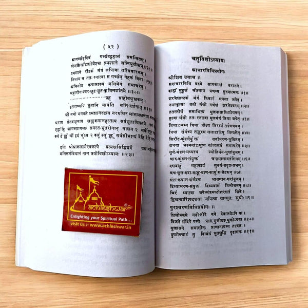 Achleshwar Aakash Bhairav Kalpam | आकाश भैरव कल्पम् | Sanskrit-Hindi Granth by Pt. Nanak Chandra Sharma | Tantra, Mantra, Bhairav Sadhana Book