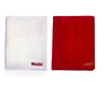 Red & White Woolen Pooja Aasan