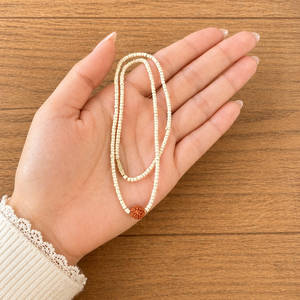 Tulsi Mala/Tulsi Kanthi Mala for Wood Chain 2 mm