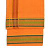 Pure Cotton Special Dhoti Orange Colour - Achleshwar