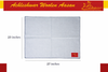 Premium Light Blue Woolen Aasan (23x27 Inch) – Handcrafted Pooja & Meditation Mat - Achleshwar