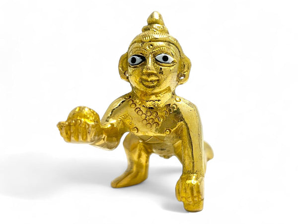 Bal Gopal Ji Brass Idol for Krishna Shringar