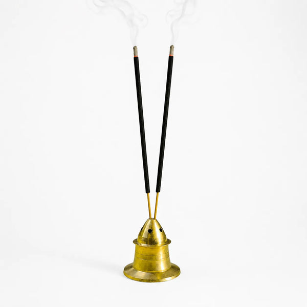 Brass Ashtadhatu Incense Stick Holder