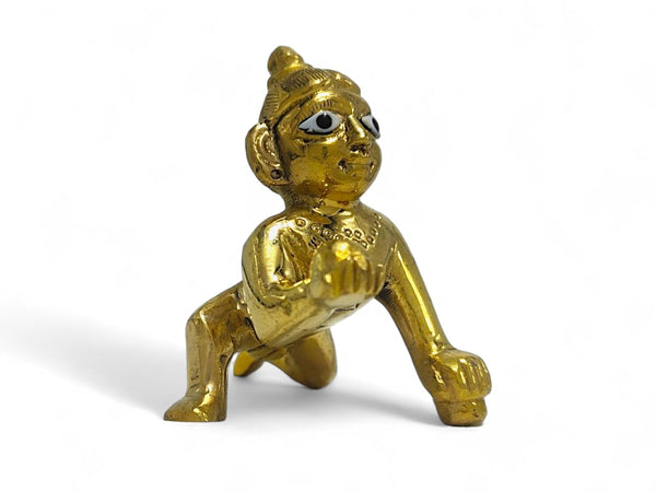 Brass Bal Gopal Krishna Ji Murti