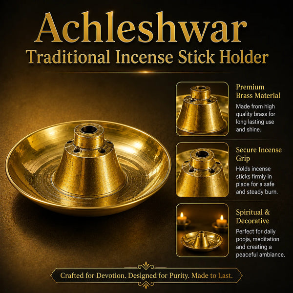 Brass Incense Stand for Home Temple
