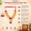 Chandan Chaal Pitra Photo Garland