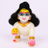 Ladoo Gopal Shinning Black Hair (7 No)