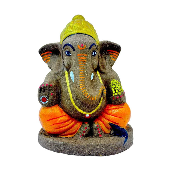 Cow dung Ganesha idol eco-friendly Gobar Ganpati