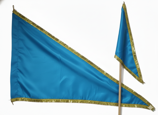 Achleshwar Blue Colour Flag/Jhanda/dhwaj for Religious Purpose