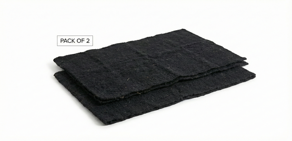 Black Woolen Pooja Aasan