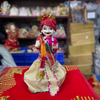 Premium Isar Gangaur Idol Set | (17 inch) Handmade Royal Gangaur Murti with Heavy Jewellery & Designer Attire - Achleshwar