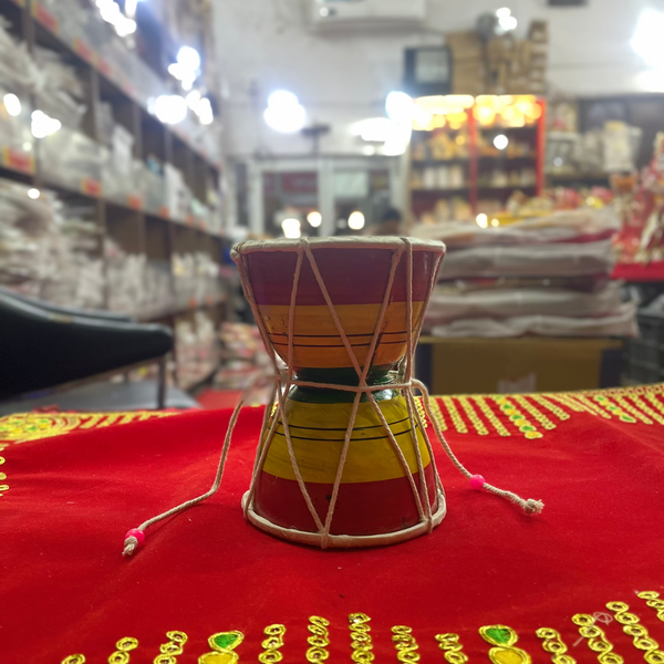 Shiva Musical Divine Damru – Handmade Spiritual Instrument Achleshwar - Achleshwar