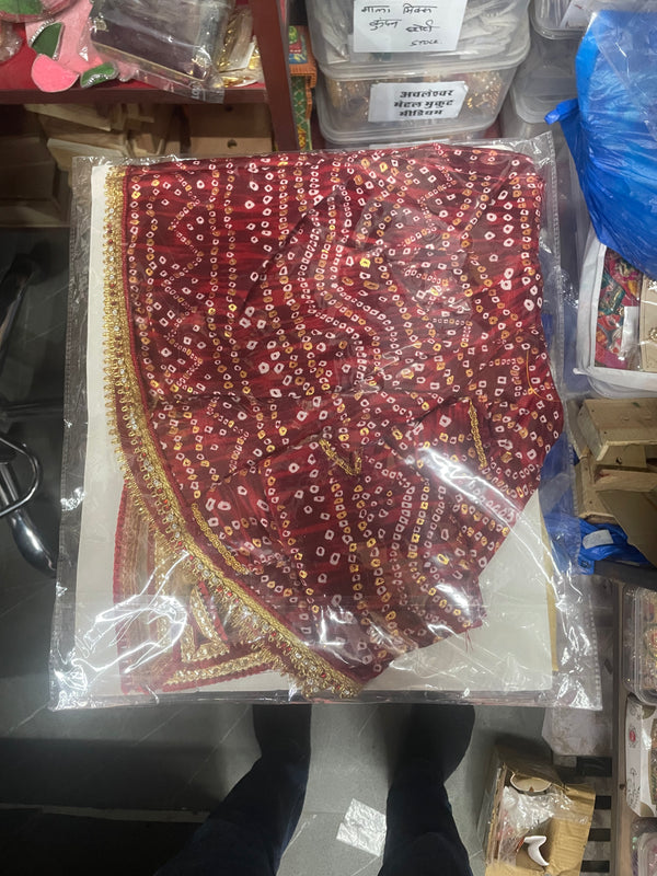 Gangour (Gawar) Mata Ji & Ishwar Ji Poshak Set – 18 Inch Festival Idol Outfit