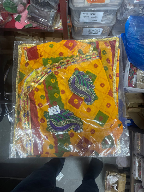 Gangour (Gawar) Mata Ji & Ishwar Ji Poshak Set – 18 Inch Festival Idol Outfit