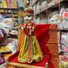Rajasthani Wooden Isar Gangaur Idol set (21 inches) - Achleshwar - Achleshwar