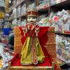 Rajasthani Wooden Isar Gangaur Idol set (21 inches) - Achleshwar - Achleshwar