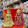 Isar ji Gangaur ji Idols / Murti Set of 1 Pair Wooden (12 inch) - Achleshwar - Achleshwar