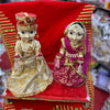 Isar ji Gangaur ji Idols / Murti Set of 1 Pair Wooden (12 inch) - Achleshwar - Achleshwar