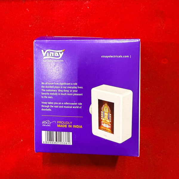 Vinay Mantra Machine with Continuous Bell – Electric Pooja & Temple Bell - Achleshwar