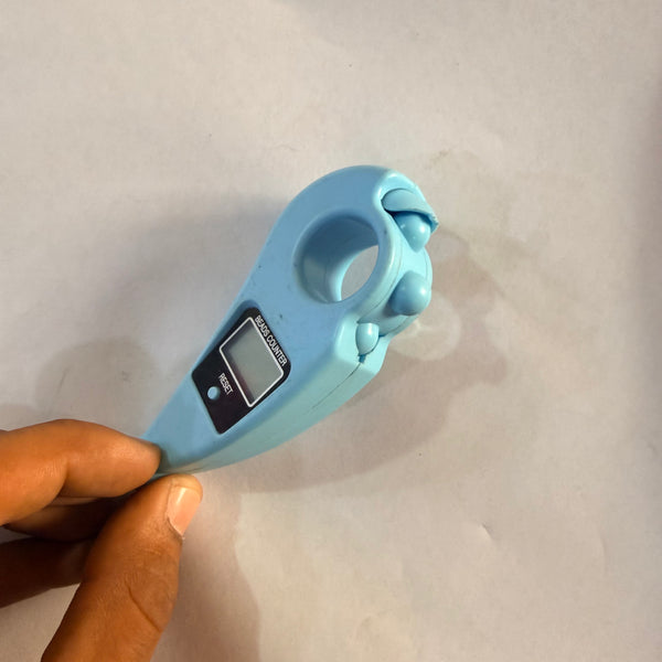 Achleshwar Manual Hand Finger Digital Counting Machine Rotating Number Counter