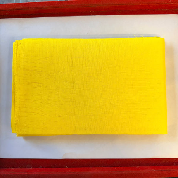 1 Meter Pooja Yellow Vastra for Mandir – Pure Cotton Temple Cloth - Achleshwar