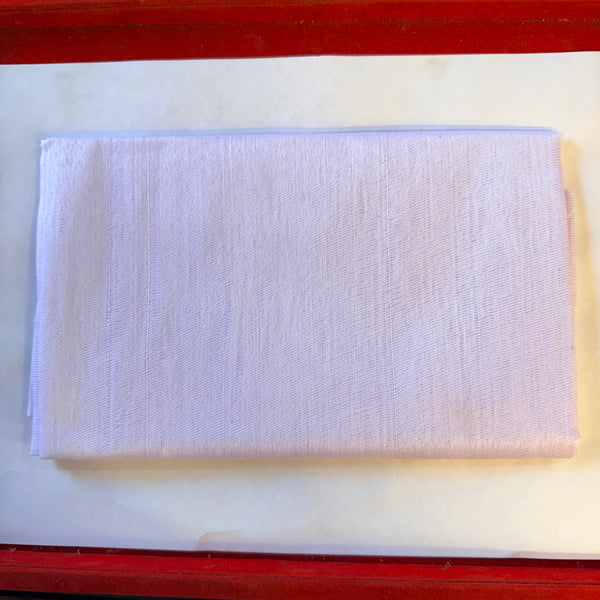 1 Meter Pooja White Vastra for Mandir – Pure Cotton Temple Cloth - Achleshwar