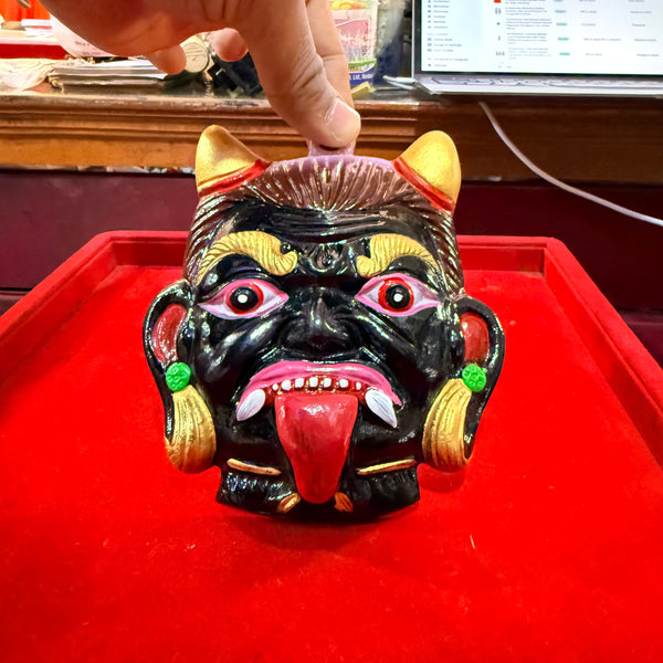 Bhoot Face Mask Nazar Battu Wall Hanging for Home & Entrance Protection - Achleshwar