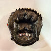 Black & Gold Bhoot Face Mask Nazar Battu Wall Hanging for Entrance Protection - Achleshwar