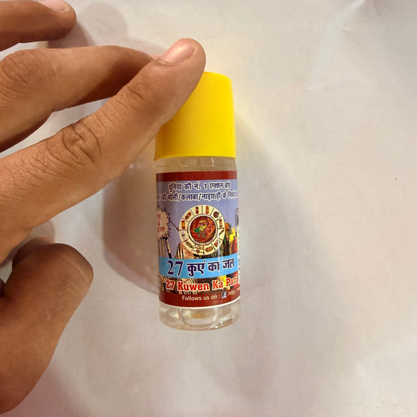 27 Kuwen Ka Pani – 30 ml | Light Weight, Indian Style for Pooja & Rituals – Achleshwar - Achleshwar