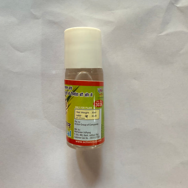 Action Kewda Jal for Pooja & Ritual Use – Indian Style – Achleshwar (₹30 per Bottle) - Achleshwar