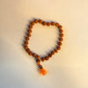 Achleshwar Rudraksh Mala 27+1 (Beads) for Wearing / Chanting Natural Brown