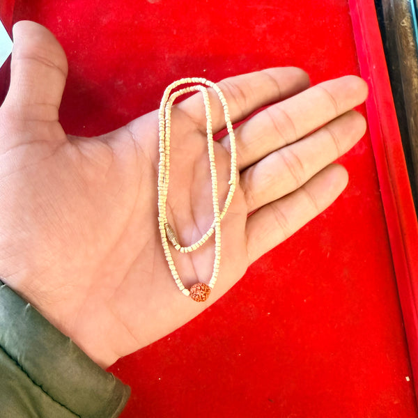 Achleshwar Tulsi Mala/Tulsi Kanthi Mala for Wood Chain