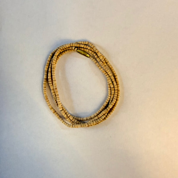 Achleshwar Round Tulsi Kanthi Mala – 100% Original Tulsi Mala