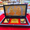 Achleshwar ACE Gold Plated Laxmi Ganesh Charan Paduka Yantra