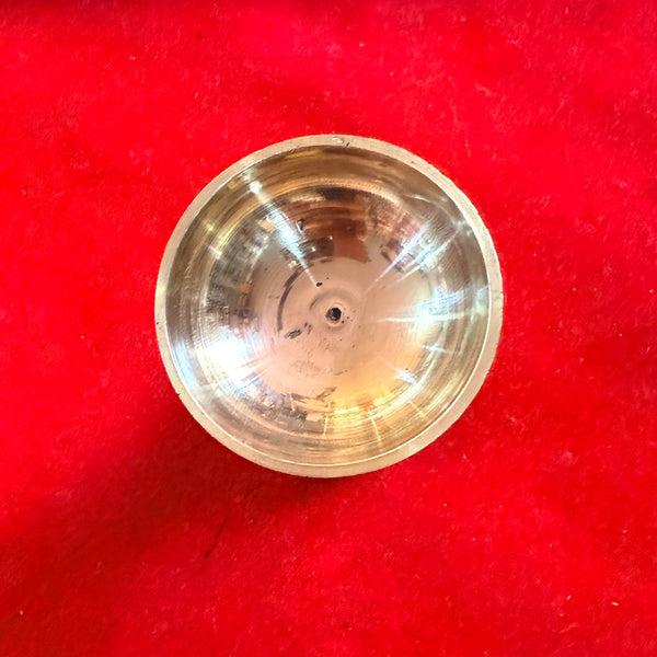 Achleshwar Traditional Handcrafted Brass metal Diya Oil Lamp for Puja