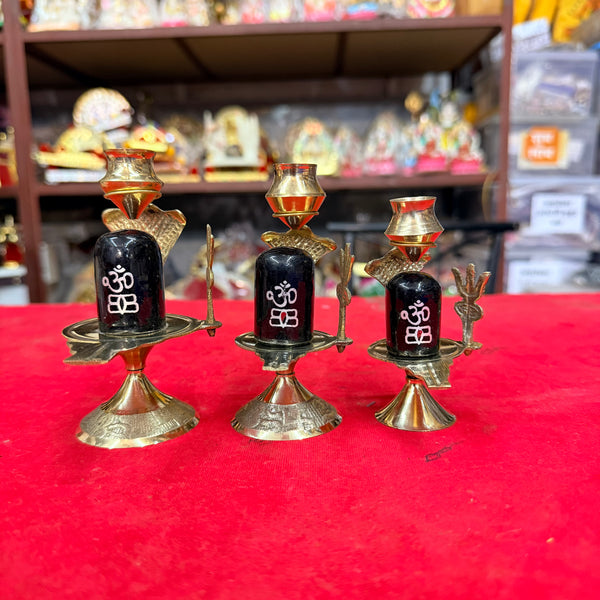 Achleshwar Shivling Set with Lota for Puja, Abhishek & Mandir Worship