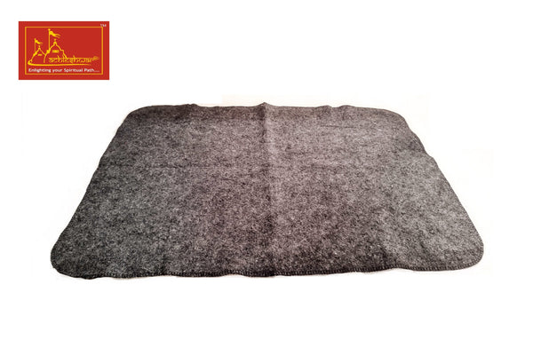 Grey Woolen Pooja Aasan