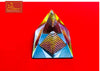 Crystal Pyramid Color Medium 2-Pcs