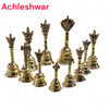 Achleshwar Pooja Garud Ghanti/Bell Pure Brass Garuda Ganti for Pooja Aarti