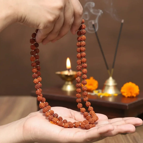 5 Mukhi Rudrakhs Mala(5mm) - Achleshwar