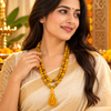 turmeric mala for chanting haldi mala 