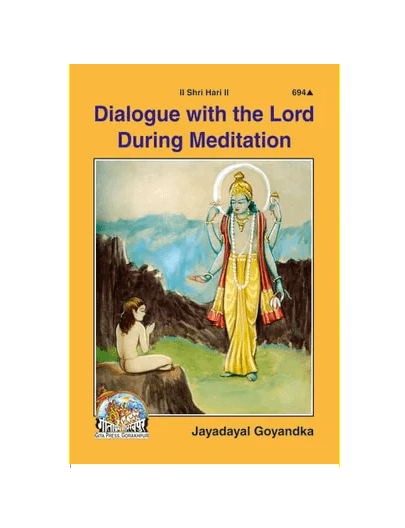 Gitapress Dialogue with the Lord During Meditation